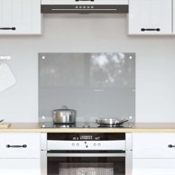 Kuhinjska obloga svijetlosiva 70x50x0,6 cm kaljeno staklo