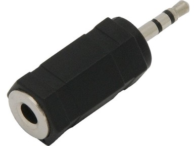 SLOMART BLOW Stereo audio adapter, 2,5 mm utikač – 3,5 mm utičnica