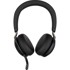 JABRA Headset BT Over-Ear CRNO USB-A + Postolje za punjenje Evolve2 75 MS