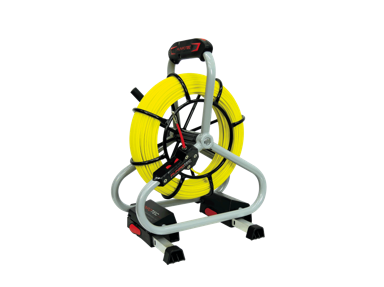 Sajla za provlačenje kabela, staklena vlakna, Ø 6 mm, metalni kolut, profesionalni set, duljina 60 m