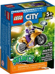 LEGO CITY Motocikl za selfie fotografije i vratolomije 60309