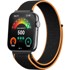 GS Najlonska narukvica za Huawei Watch Fit 3/4/4 Pro, crno-narančasta