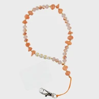 Privjesak za telefon / dužina kabla 44cm LOVE, narančasta