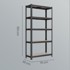 SONGMICS Polica, 30 x 75 x 150 cm, srebrna