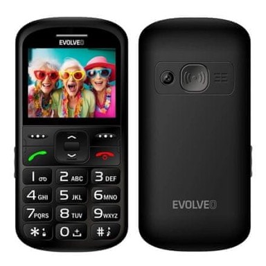 EVOLVEO EasyPhone XS, crni