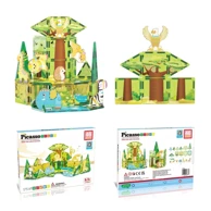 PICASSO TILES Set magnetnih pločica Safari, 46 kom