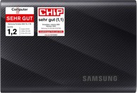 SAMSUNG Vanjski SSD Portable T9, 2 TB, USB 3.2 Gen 2×2, do 2000 MB/s, crni