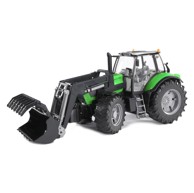 BRUDER Traktor sa prednjim utovarivačem Deutz Agrotron, prilagodljiv za priključke