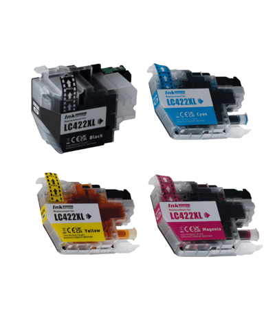 TISKAJPOCENI Komplet tinta Brother LC422XL BK + C, Y, M, XL