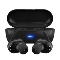 MAXELL Bežične slušalice Mini Duo s kućištem za punjenje, crne