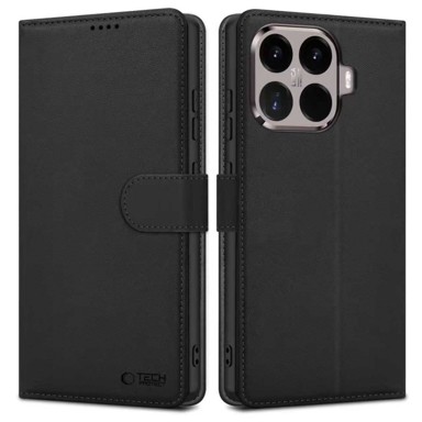 TECH-PROTECT Preklopna futrola, za Xiaomi 15T Pro, crna
