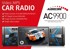 AUDIOCORE Radio AC9900, MP5, AVI, DivX, Bluetooth