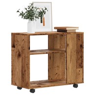 Pomoćni stol staro drvo 70x35x55 cm konstruirano drvo