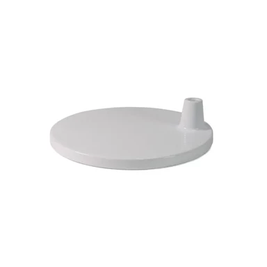 Baza za stolnu svjetiljku Tolomeo, 23 cm, bijela