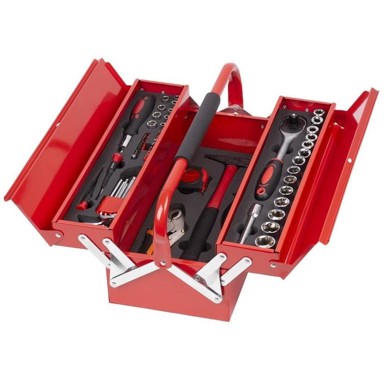 STREND PRO Komplet alata ST239675, 64 komada, metalna kutija