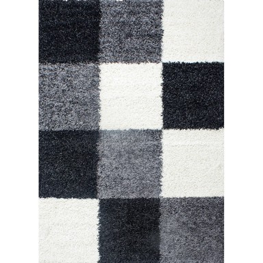 AYYILDIZ CARPETS Crno-bijeli tepih 80x150 cm Life