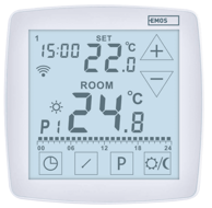 EMOS Podni termostat P56S01F, WiFi GoSmart, žičani, programabilni