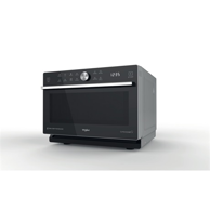 WHIRLPOOL Supreme Chef samostojeća kombinirana mikrovalna pećnica MWSC 933 SB, 33 l, 900 W, crna/srebrna