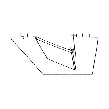 KNAUF Revizijski otvor Alu Star 600x600 mm