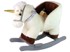 Dječji konjić za ljuljanje Little Unicorn 48 cm, bijeli