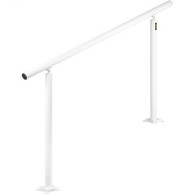 VEVOR Komplet ograde za stepenice podesivog kuta, 152,8 x 91 cm, bijeli