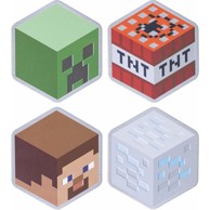 PALADONE Metalni podmetači Minecraft