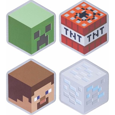 PALADONE Metalni podmetači Minecraft