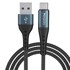 YESIDO Kabel CA-62, USB kabel na tip C, 3 A, 1,2 m, crni