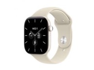 APPLE Pametni sat Watch Series 12, GPS + Cellular, 42 mm, biserno bijelo keramičko kućište, sportski remen Sand M/L, MJGX4WF/A