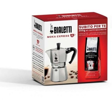 BIALETTI Kafetijera Moka Classico, siva, 3 šalice