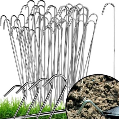 Metalni klinovi za agrotekstil, 25 cm, 100 kom.