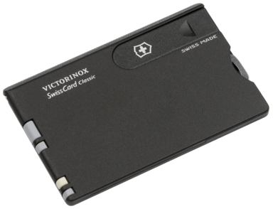 VICTORINOX Set noževa Swisscard crna