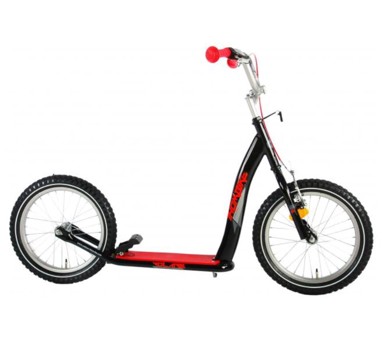 VOLARE BICYCLES Romobil 16 inča, crno-crveni
