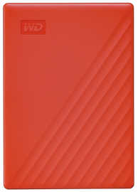 WESTERN DIGITAL Vanjski tvrdi disk My Passport 4TB Red USB 3.2 Gen 1