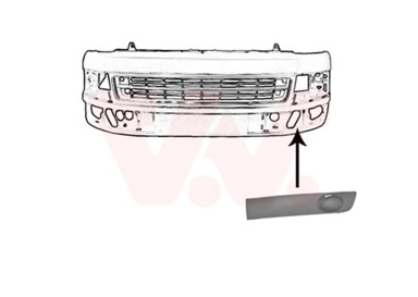 VAN WEZEL Maska branika VW T5 09-, prednja lijeva, bez maglenke