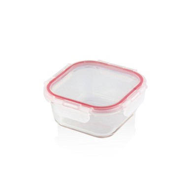 MEHRZER Kvadratna posuda za pečenje i čuvanje hrane Bake & Lock, 470 ml