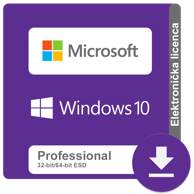 MICROSOFT Elektronička licenca WINDOWS 10 PROFESSIONAL 32-64-bit ESD