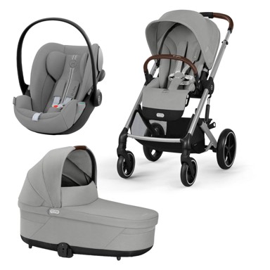 CYBEX Kolica 3u1 Balios bundle S, siva