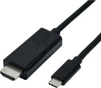 ROLINE Kabel, USB-C (M) na HDMI (M), 4K@60Hz, 2.0m