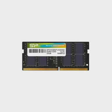SILICON POWER RAM memorija za Notebook, DDR4, 3200 MT/s, SODIMM, 32 GB (SP032GBSFU320X02), crna