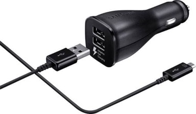 SAMSUNG Auto punjač EP-LN920BBE, Micro USB