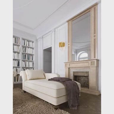 Zidna lampa Grane, E14, IP20, zlatna