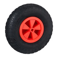 NORTHIX Kotač za kolica 3.50-6, puna guma, plastični naplatak