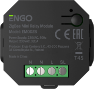 ENGO Relejni modul EMODZB, ZigBee, za ECB08M230