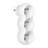 ORNO Razdjelnik snowman 3 x 2P+Z, gornji utikač, bijeli