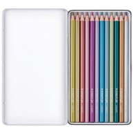 STAEDTLER Drvene boje 146M M12, Metallic Design Journey, metalna kutija, 12 boja
