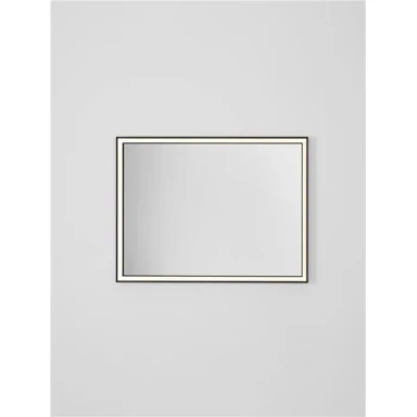 Zidno LED ogledalo s osvjetljenjem Ambor, 37 W, 1423 lm, 4000 K, IP44, crna