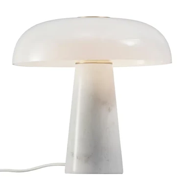 NORDLUX Stolna lampa Glossy, E27, IP20, opal bijela