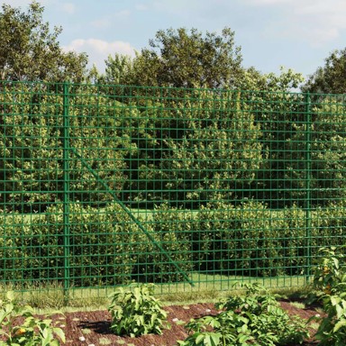 Žičana ograda sa šiljastim držačima, 1.4 x 10 m, zelena