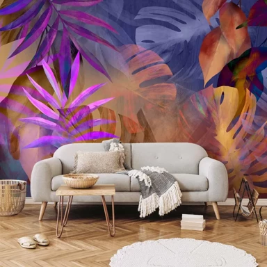 Foto tapeta Vigorous Leaves, treća varijanta, 300x210 cm